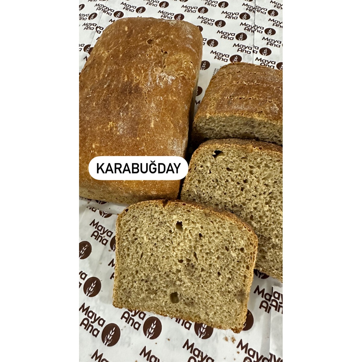 6 âdet karabugday ekmeği